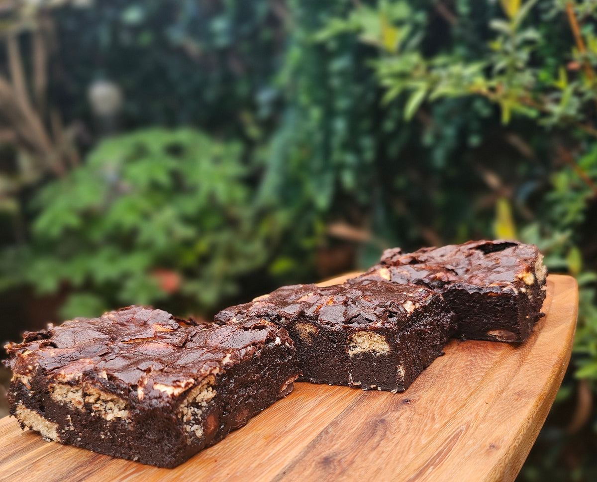Rocky Road Brownie 🍫☁️