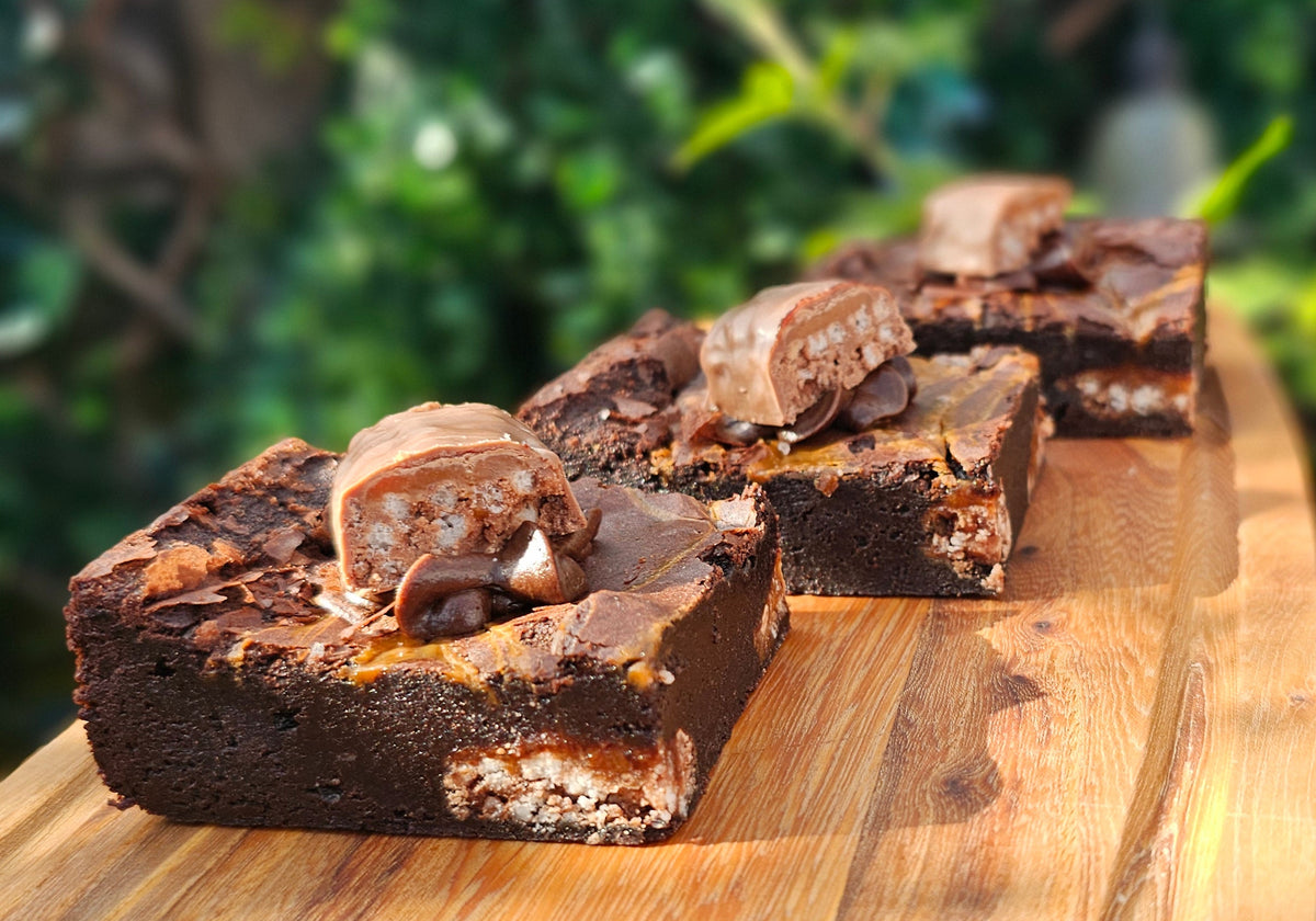🍫🤎 Toffee Crisp Brownie