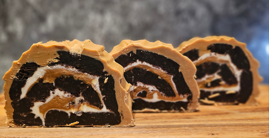 Biscoff & White Chocolate roll