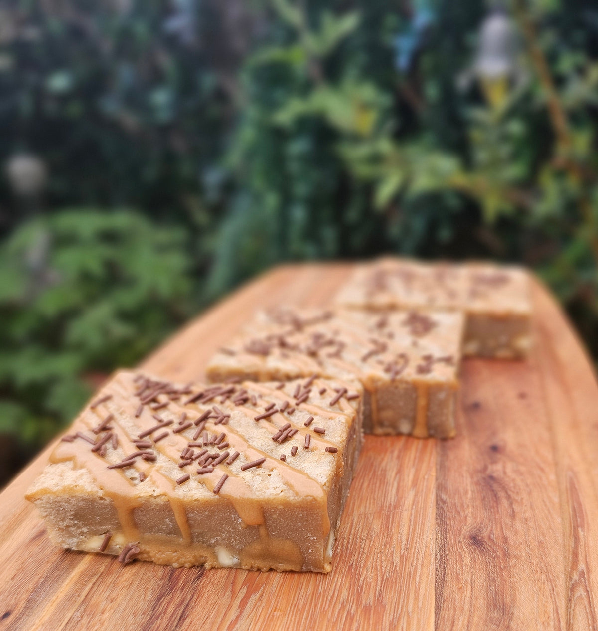 ☕🤎 Coffee & Walnut Blondie