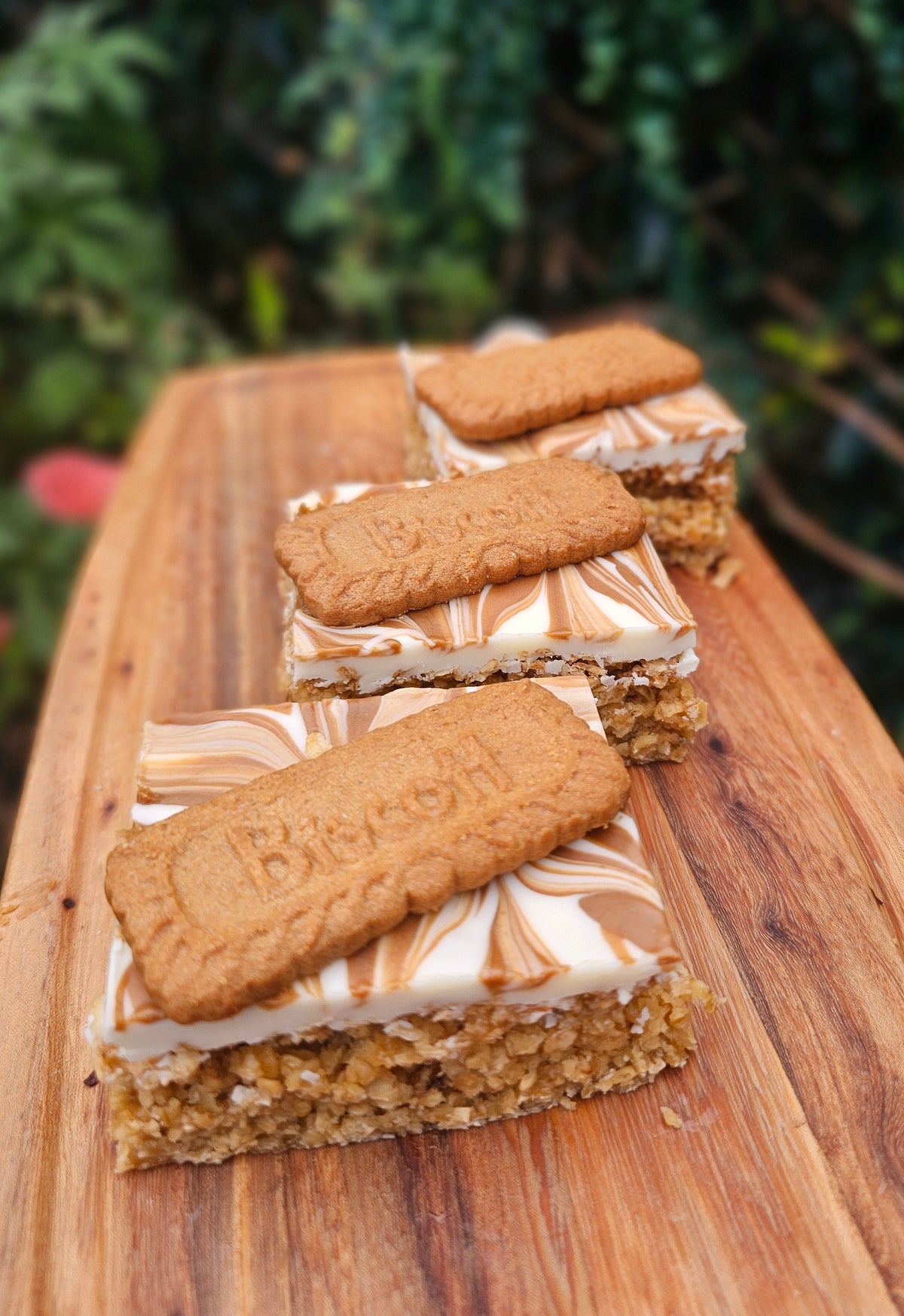 🍪🤍 Biscoff Flapjack